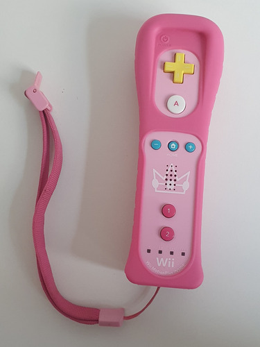 Controle Wii/ Wii U Remote Plus Princesa Peach