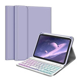 Funda De Tablet Para iPad Mini 6ta Generacion Color Lila