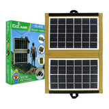 Panel Solar Portátil Para Bolso Con Usb Para Carga 6v 7w