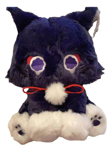 Genshin Impact Scaramouche Gatos Boneca De Pelúcia Presente