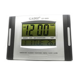 Reloj Digital De Pared Buro Alarma Fechador Temperatura 3809