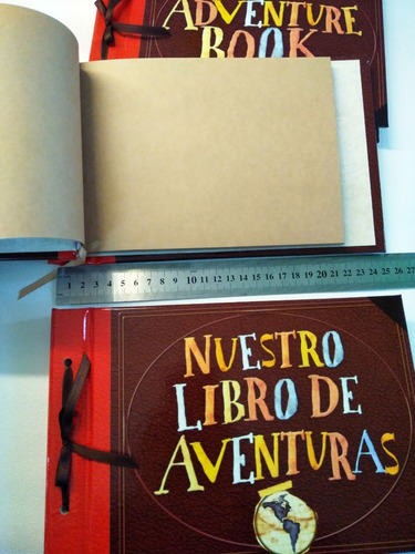 Our My Adventure Book Libro De Aventuras Up Papel Madera A5