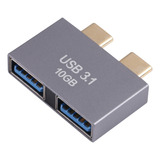 2 X Usb Female To 2 X Usb-c / Type-c Male Adapter