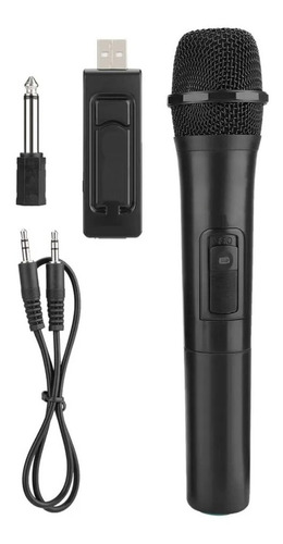 Microfono Inalambrico Usb Y Plug Profesional Adaptador Cable