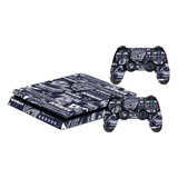 Skin Para Playstation 4 Slim Modelo (45188ps4s)