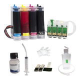 Bulk Ink P/ Epson Tx125 Tx135 Tx123 T25 + Kt Limpeza + Tinta