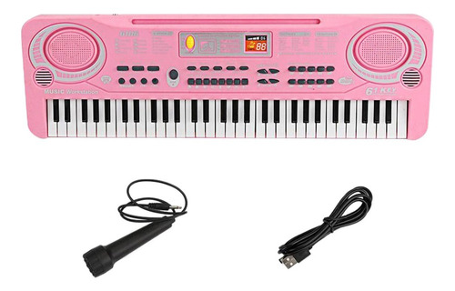 Instrumento Musical Piano Teclado Digital Usb Órgano T11