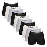 Kit 10 Cuecas Boxer Algodão Box Masculina Cotton 781