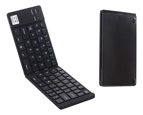 Mini Teclado Dobrável Portátil Bluetooth Para Celular Tablet