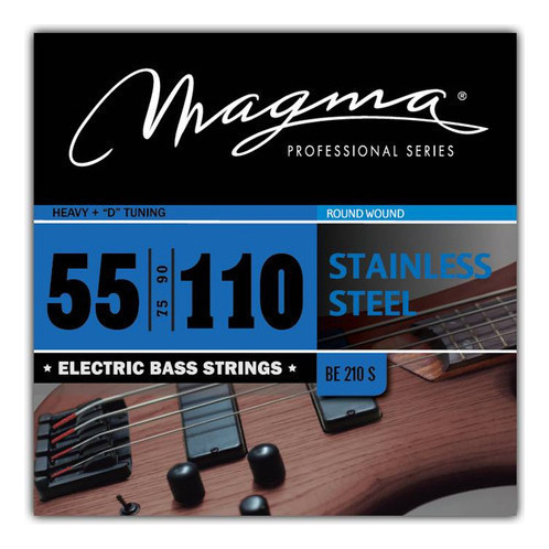 Encordado Magma Bajo Stainless Steel 55-110 Heavy+ Be210s