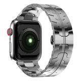 Correa De Acero De Lujo Para Apple Watch Ultra 8 7 Se 6 5 4