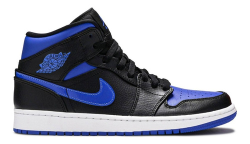 Air Jordan 1 Mid 'black Royal'