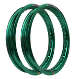 Par Aros Threeheads 18x160 Titan Fan Start Ybr Rd Verde