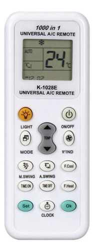 Control Remoto Aire Acondicionado Universal Kt-1028