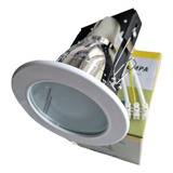 Spot Embutir E27 C/lampara Led Candil E265 Blanco   