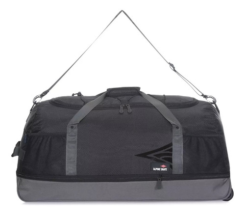 Bolso De Viaje  Grande Gigante Con Ruedas Plegable Alpine