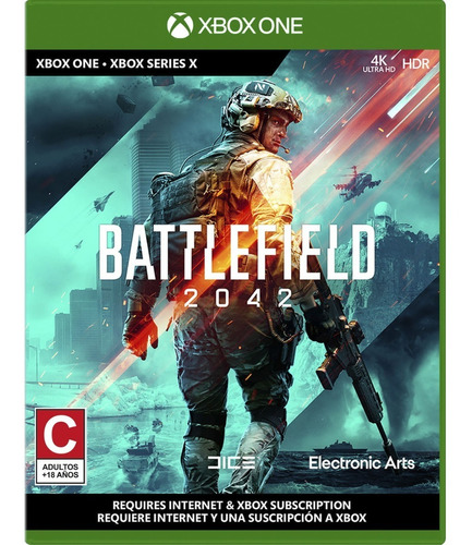 Videojuego Battlefield 2042 Xbox One Series X Español Físico