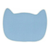 Cute Cat Litter Mat, Alfombrilla Protector De Piso Lavable