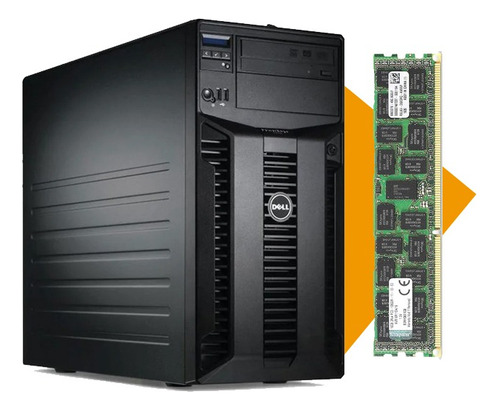 Kit Memória Ram 16gb (2x8gb) Para Dell Poweredge T310 E R310