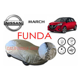 Funda Cubierta Lona Cubre Nissan March 2021 2022 2023 2023
