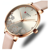 Relojes De Cuarzo Curren Elegant Leather Women 9068