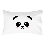 Funda De Almohada Infantil Con Cara De Panda Adorable