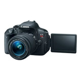  Camera Canon Eos Rebel T5i Lente 18-55mm Bolsa Card 128gb