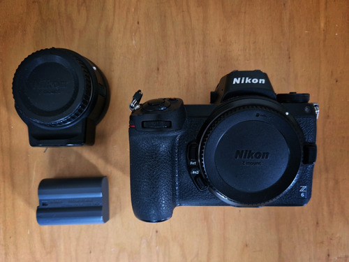  Nikon Z6 Mirrorless + Adaptador Ftz + Bateria