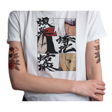 Polera Naruto Anime Sasuke Otaku Japon Hombre Mujer 3