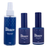 Kit Preparação Bluwe Prep Spray + Primer Ácido + Adesivador