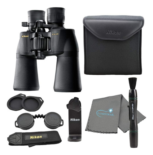 Kit De Binoculares Nikon 8252, 10-22x50, Negro, X9 Piezas