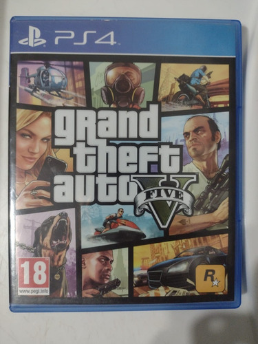 Grand Theft Auto Gta V Ps4 Juego Físico Sevengamer