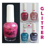 Esmalte Glitter Ideal Stamping Deco Uñas Nail Art 