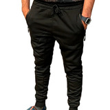 Pantalon Jogging Hombre Con Puño Urbano Deportivo