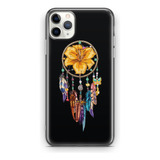 Fundas Celular Uso Rudo Atrapa Sueños Colores Plumas Flores