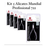 Kit Manicure - Contém 5 Alicates Profissional 722 Original