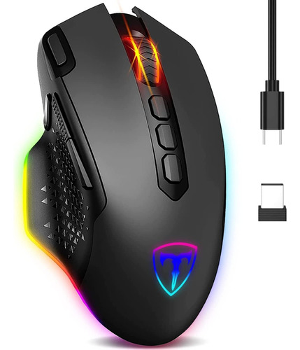 Mouse Juegos Inalambrico Profesional 10boton 6nivel 10000dpi