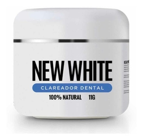 Clareador Dental 100% Natural 11g New White