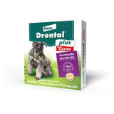 Vermífugo Drontal Plus Carne - Cães10kg - 2 Comp