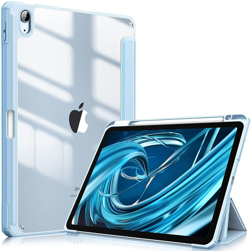 Funda Para iPad Air 5ta Gen 10.9 (a2588/a2589/a2591) Celeste