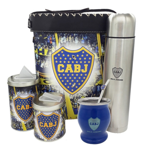 Super Set Matero Completo Boca Juniors