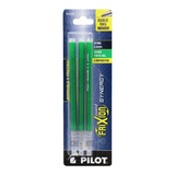 3 Repuestos Pilot Frixion Tinta Gel Borrable Ultrafino 0.5mm