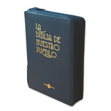 Biblia De Nuestro Pueblo Cuero Azul, De Alonso Schokel, Luis. Editorial Mensajero En Español