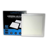 Luminária Painel Led Quadrado Embutir 24w 6500k Branco Frio 