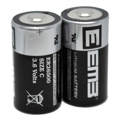 2 Piezas De  Er26500 3.6v Tipo C ,(ls26500, Tl2200) | Envío gratis