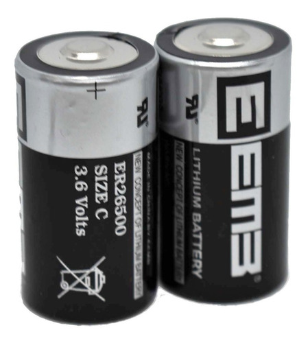 8 Baterias De Litio Er26500 3.6v Tipo C ,(ls26500, Tl2200)