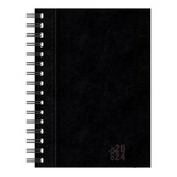 Agenda 16x22 Uomo Negro 352 Paginas Espiral Ag24a011 Año 24 Portada