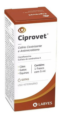 Ciprovet  Colirio 5 Ml Cicatrizante - Labyes