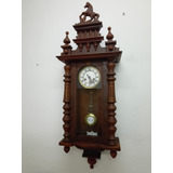 Antiguo Reloj De Pared A Péndulo Gustav Becker 1933 Añeman