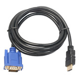 Cable Convertidor De 1080p Compatible Con Hdmi Macho A Vga H